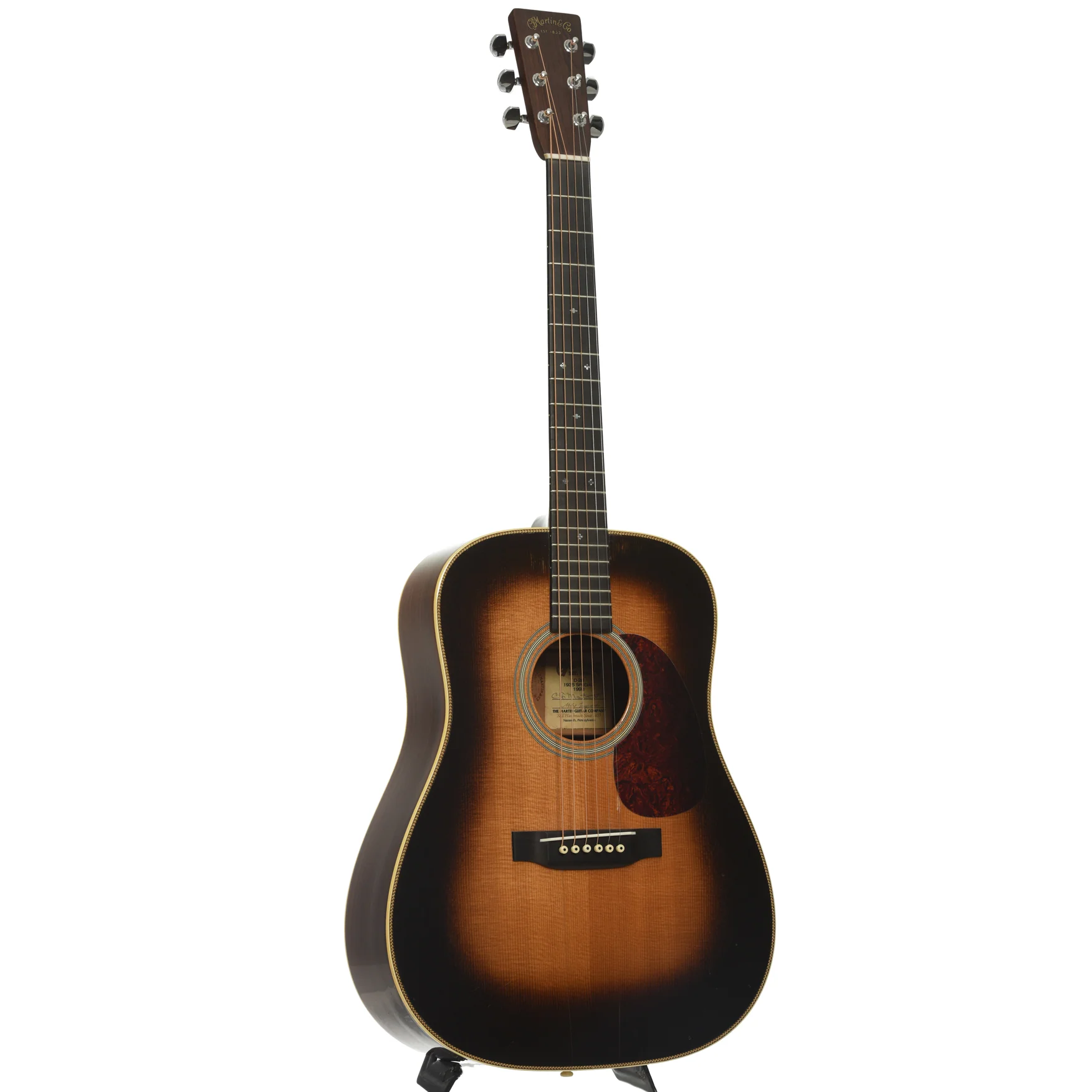 Martin D-28 1935 Special Sunburst Acoustic Guitar (1993) - Image 3
