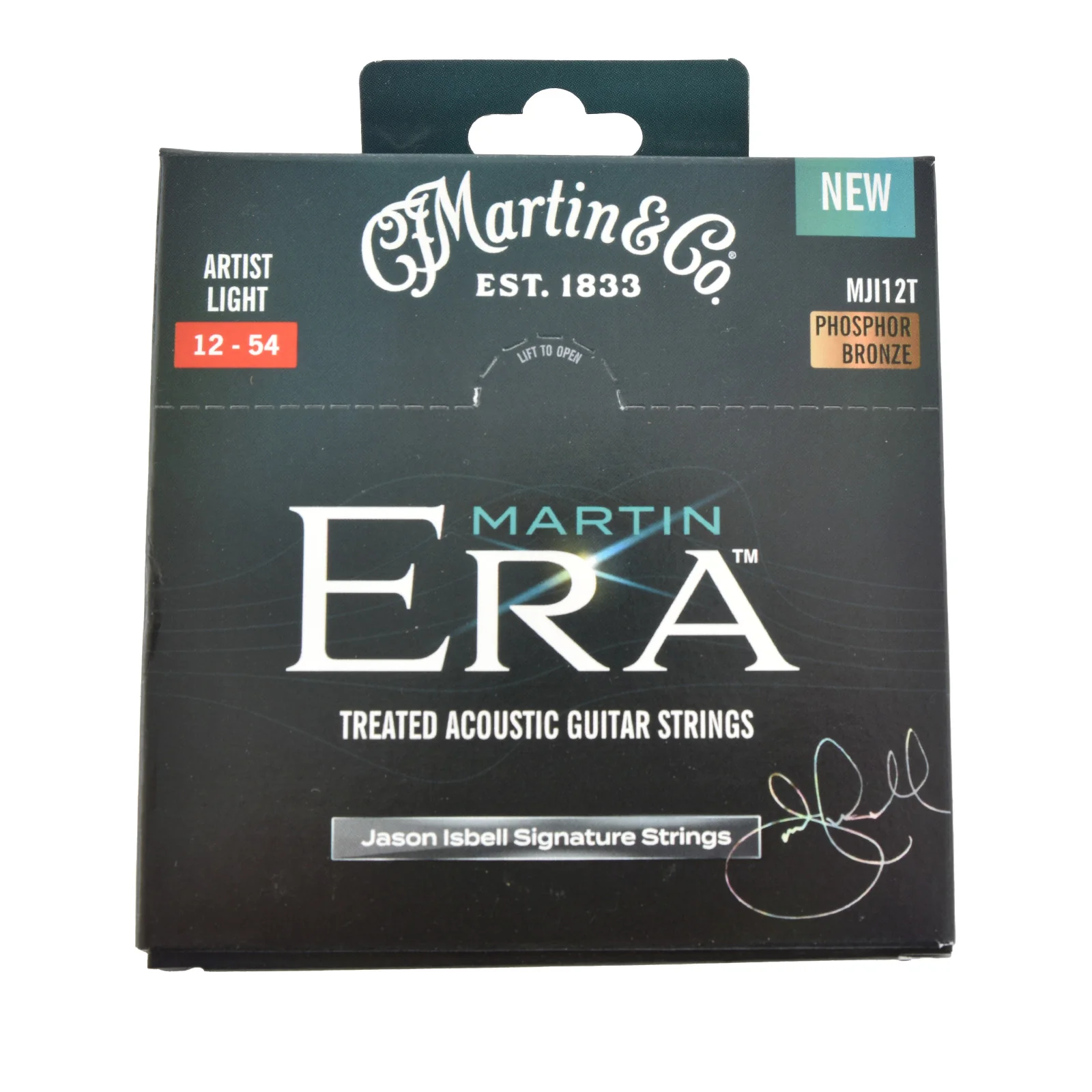Martin MJIT12 Era Treated Jason Isbell Acoustic Guitar Strings, Light - Image 2
