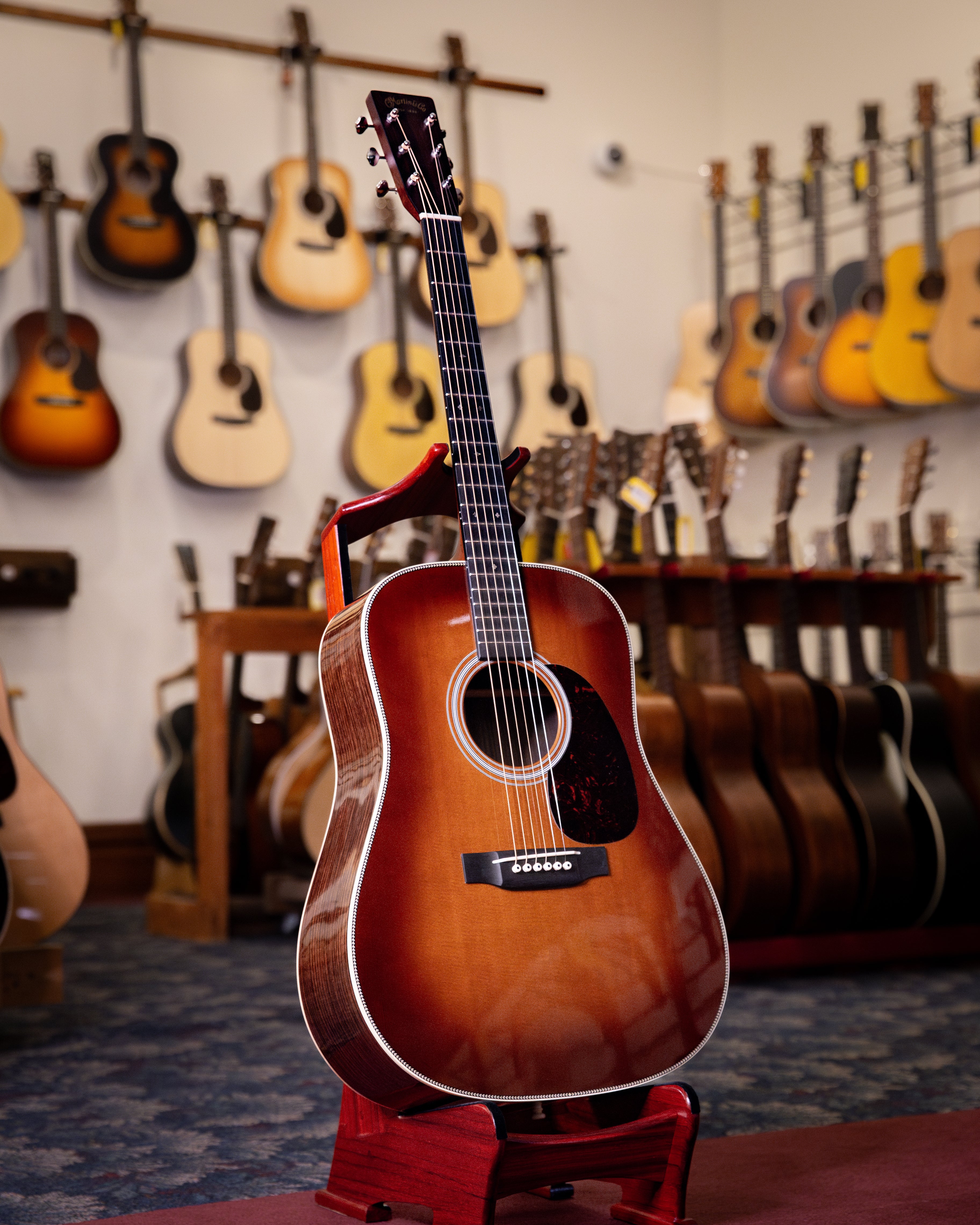 Martin HD-28V Ambertone Acoustic Guitar (2015)