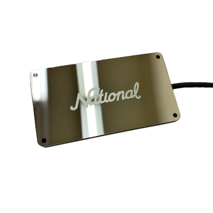 National Resonator Guitar Slimline Pickup, Polished