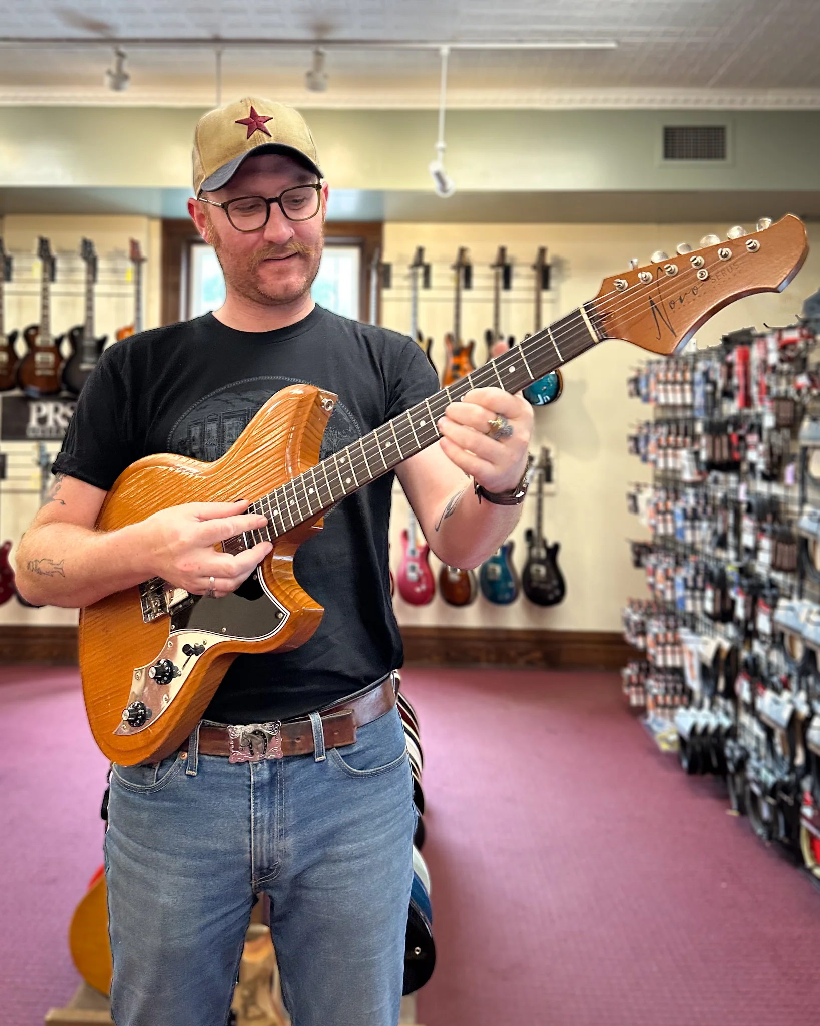 Novo (by Dennis Fano) Serus TC Electric Guitar (c.2022)