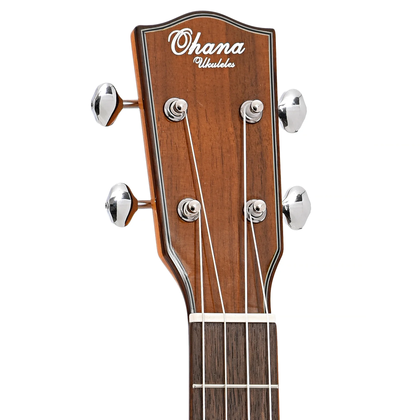 Ohana BK-35GCE Acoustic-Electric Baritone Ukulele - Image 8