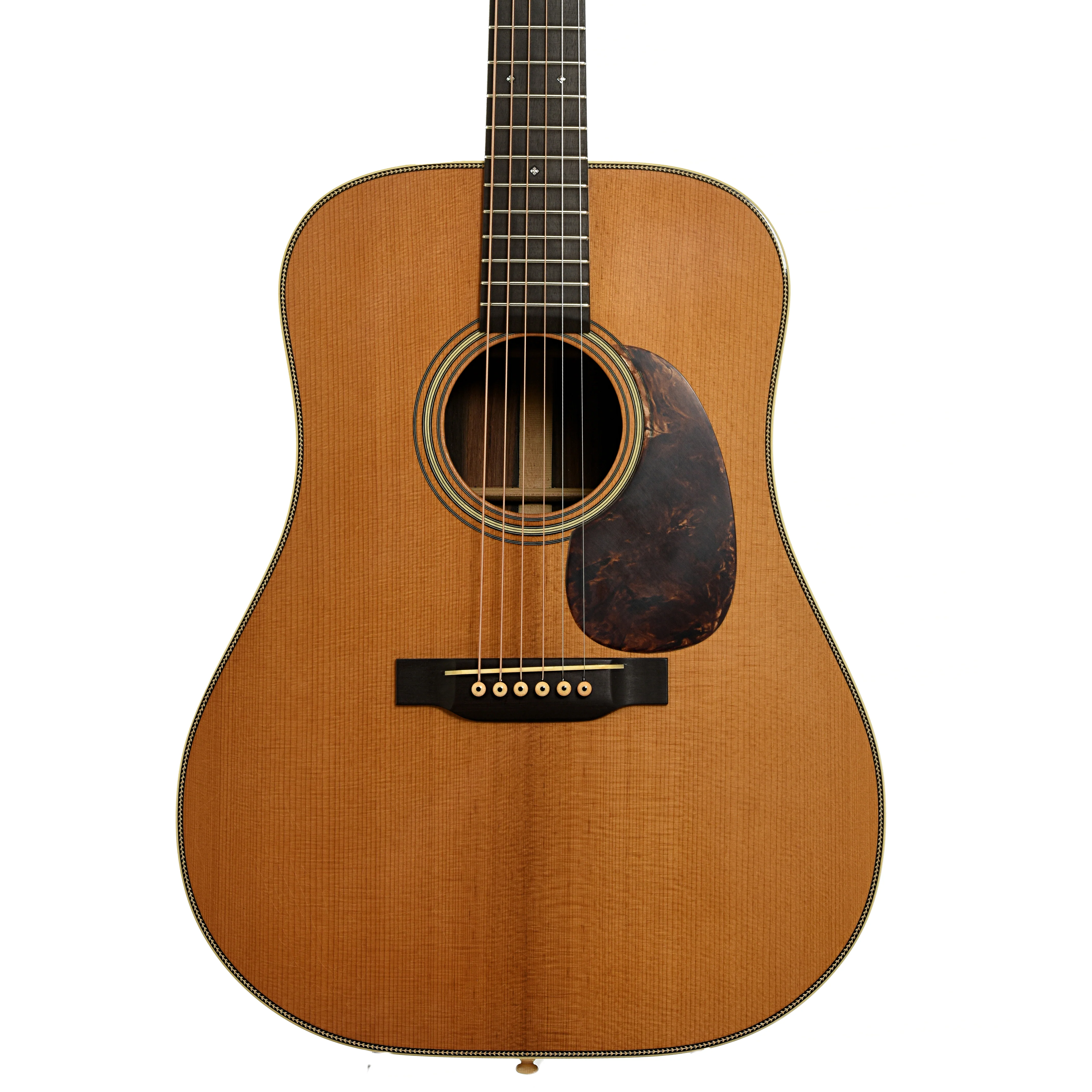 Pre-War Guitars Co. Herringbone Brazilian Rosewood Dreadnought Acoustic Guitar, Level 1 Aging - Image 3