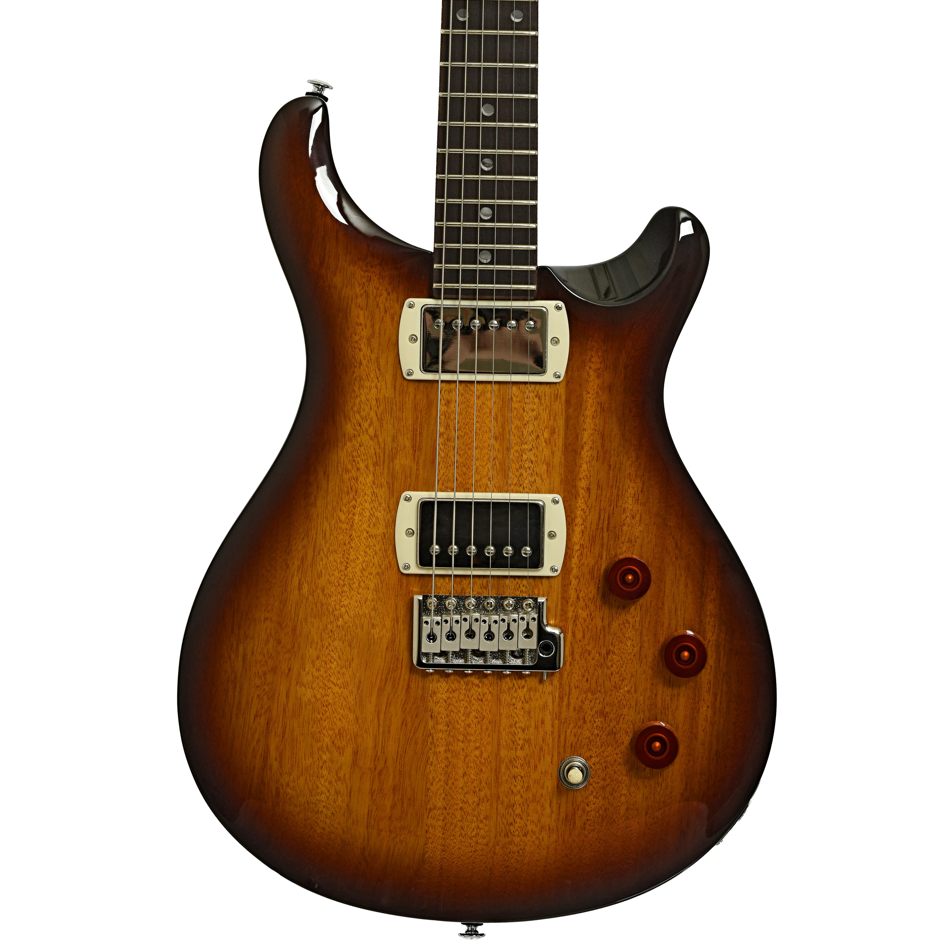 PRS SE DGT Standard Electric Guitar & Gigbag, McCarty Tobacco Sunburst - Image 2