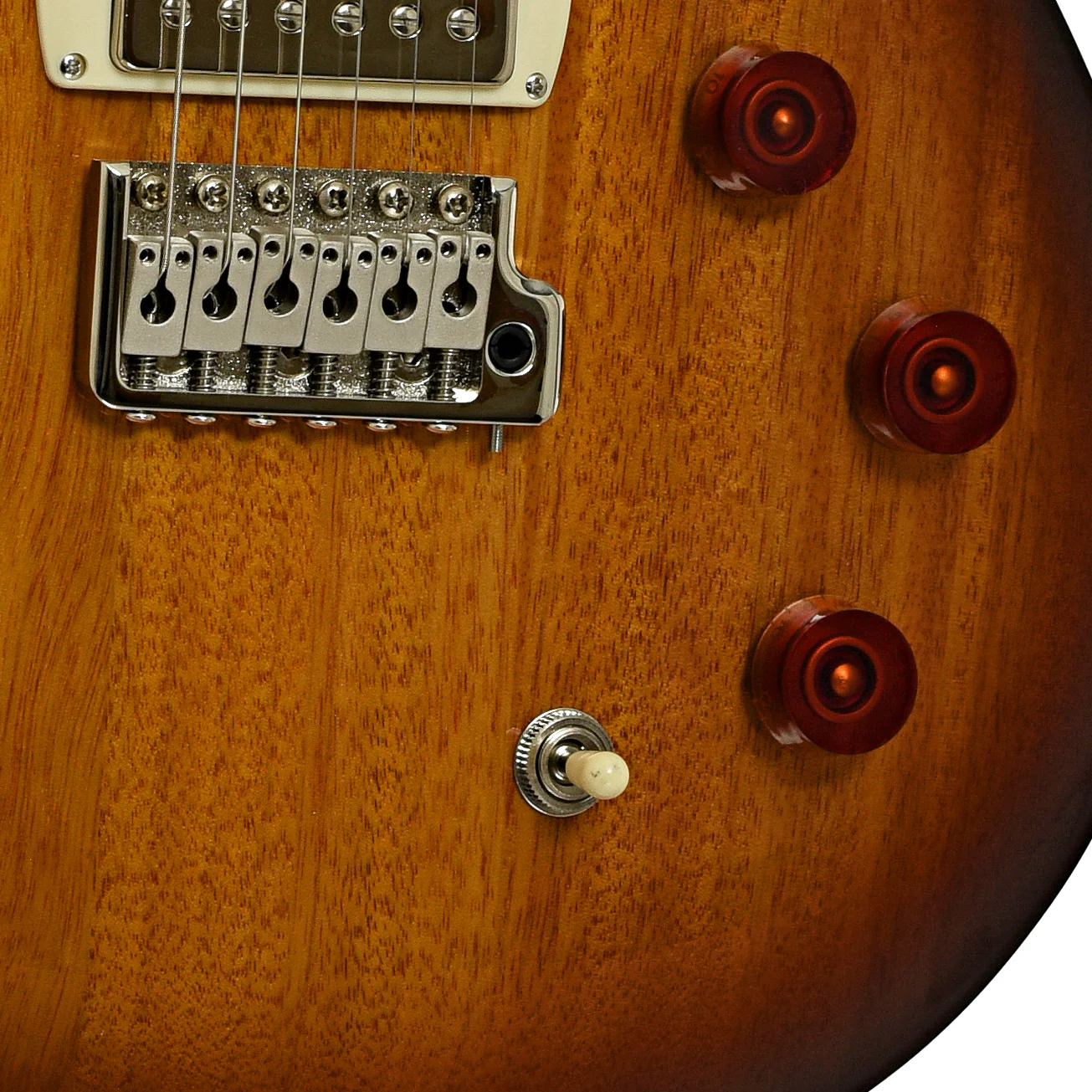 PRS SE DGT Standard Electric Guitar & Gigbag, McCarty Tobacco Sunburst - Image 5