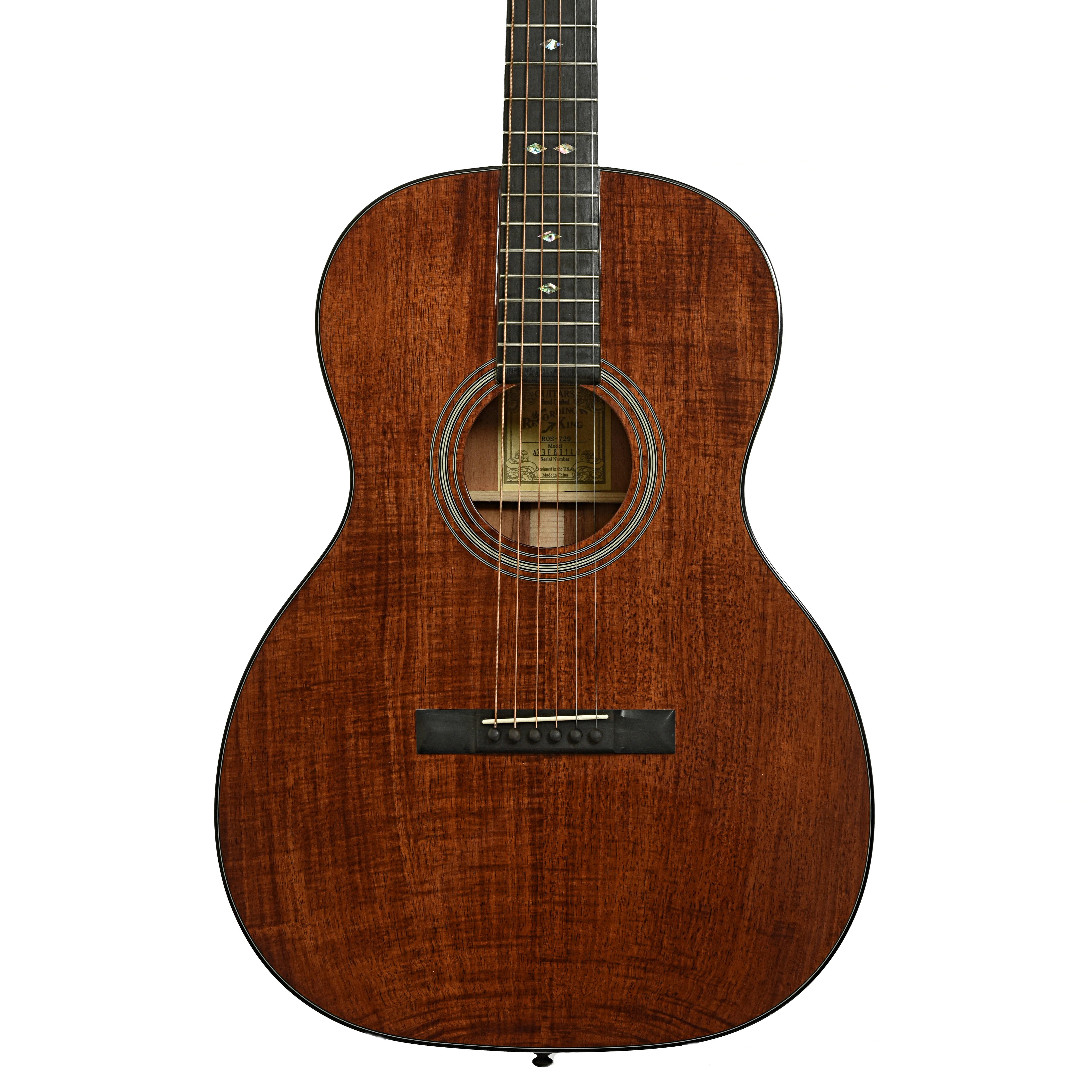 Recording King Koa 12-Fret 000 Acoustic Guitar (2023)