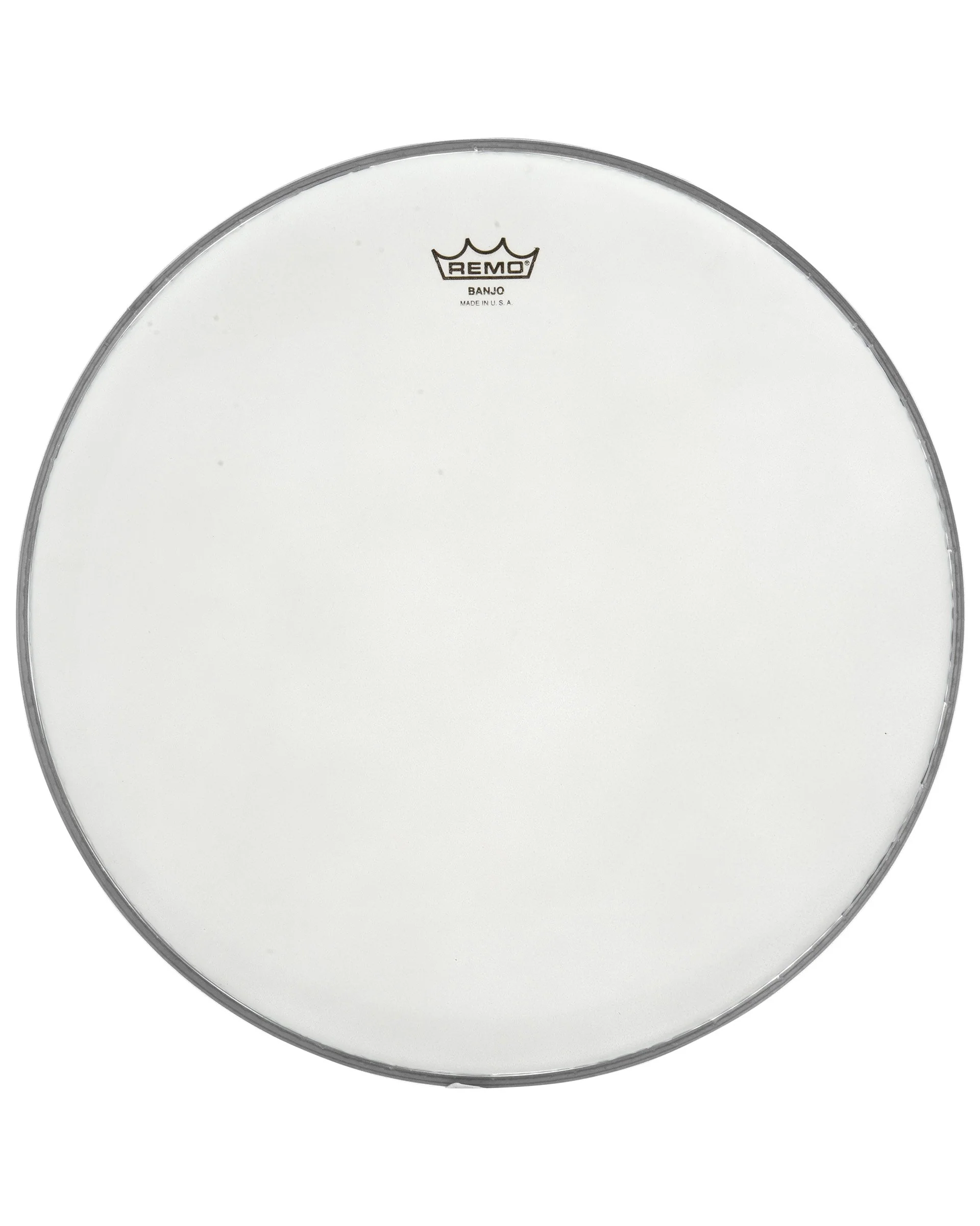 Remo Frosted Bottom Banjo Head, 11-7/8in Diameter, Low Crown