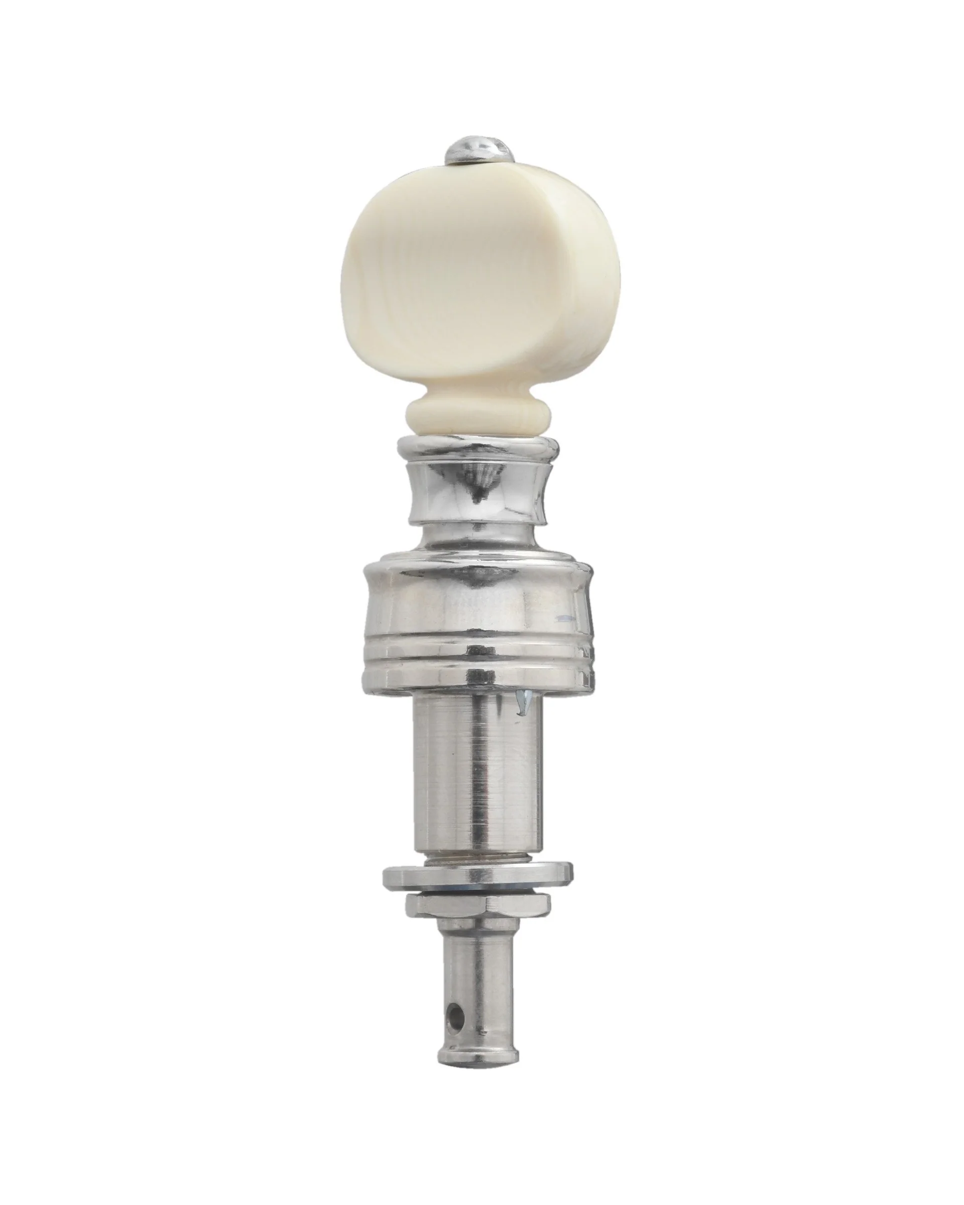 Rickard Cyclone High Ratio Banjo Style Guitar Gears, Set/6, Nickel with Ivoroid Buttons - Click for Info