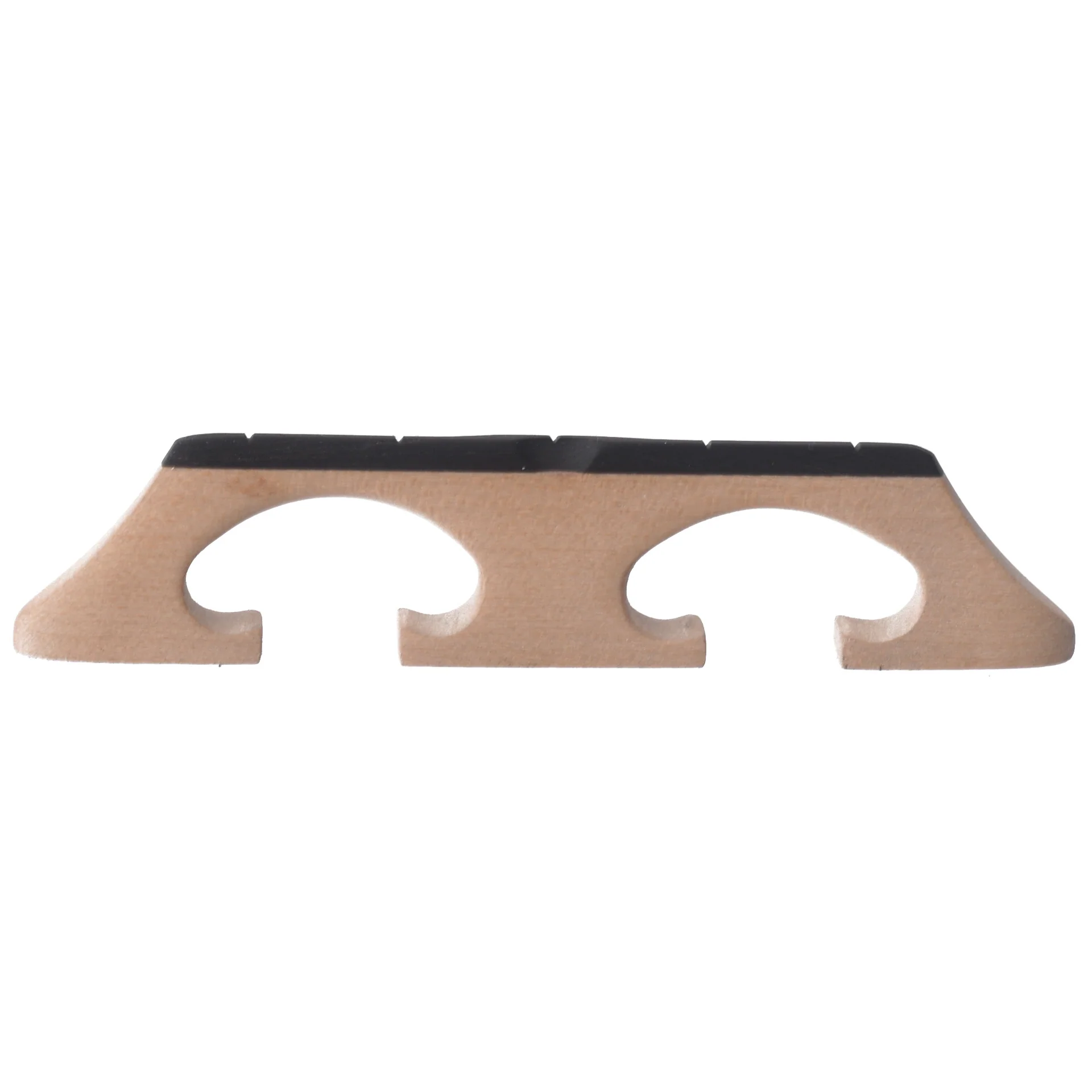 Sampson Bluegrass Banjo Bridge, 5/8" Maple/Ebony, Standard Spacing - Image 2