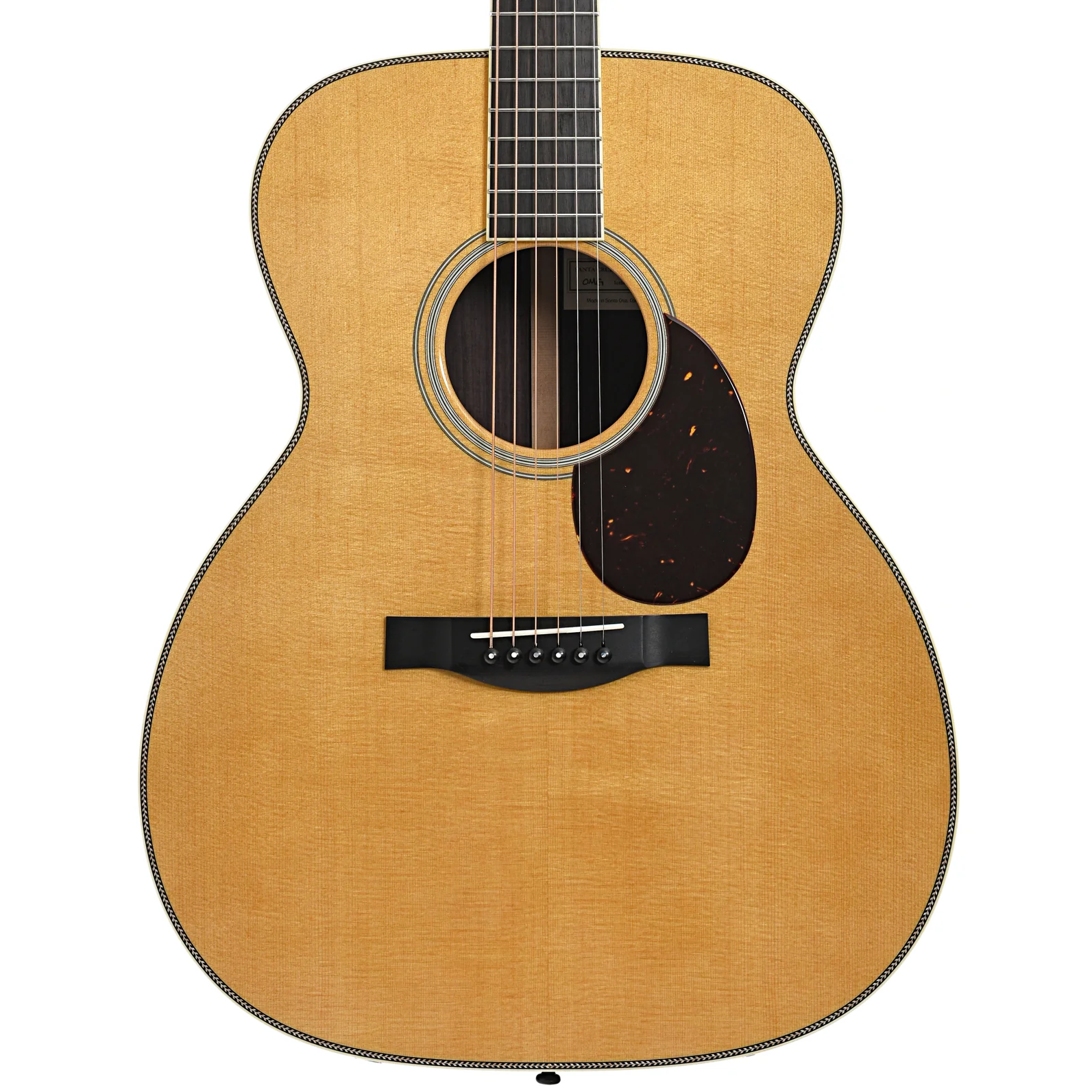 Santa Cruz OM Grand Acoustic Guitar & Case - Image 2