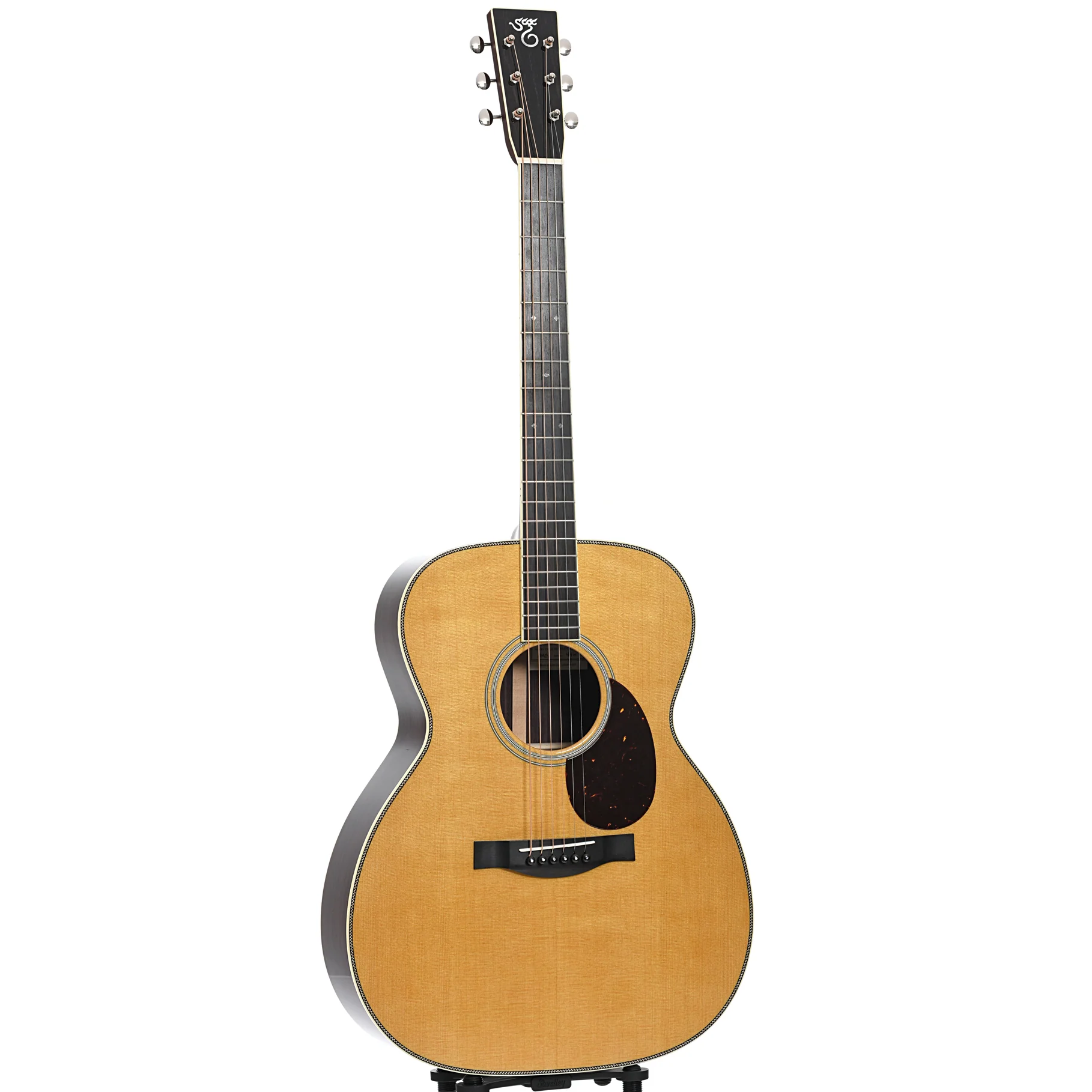 Santa Cruz OM Grand Acoustic Guitar & Case - Image 3