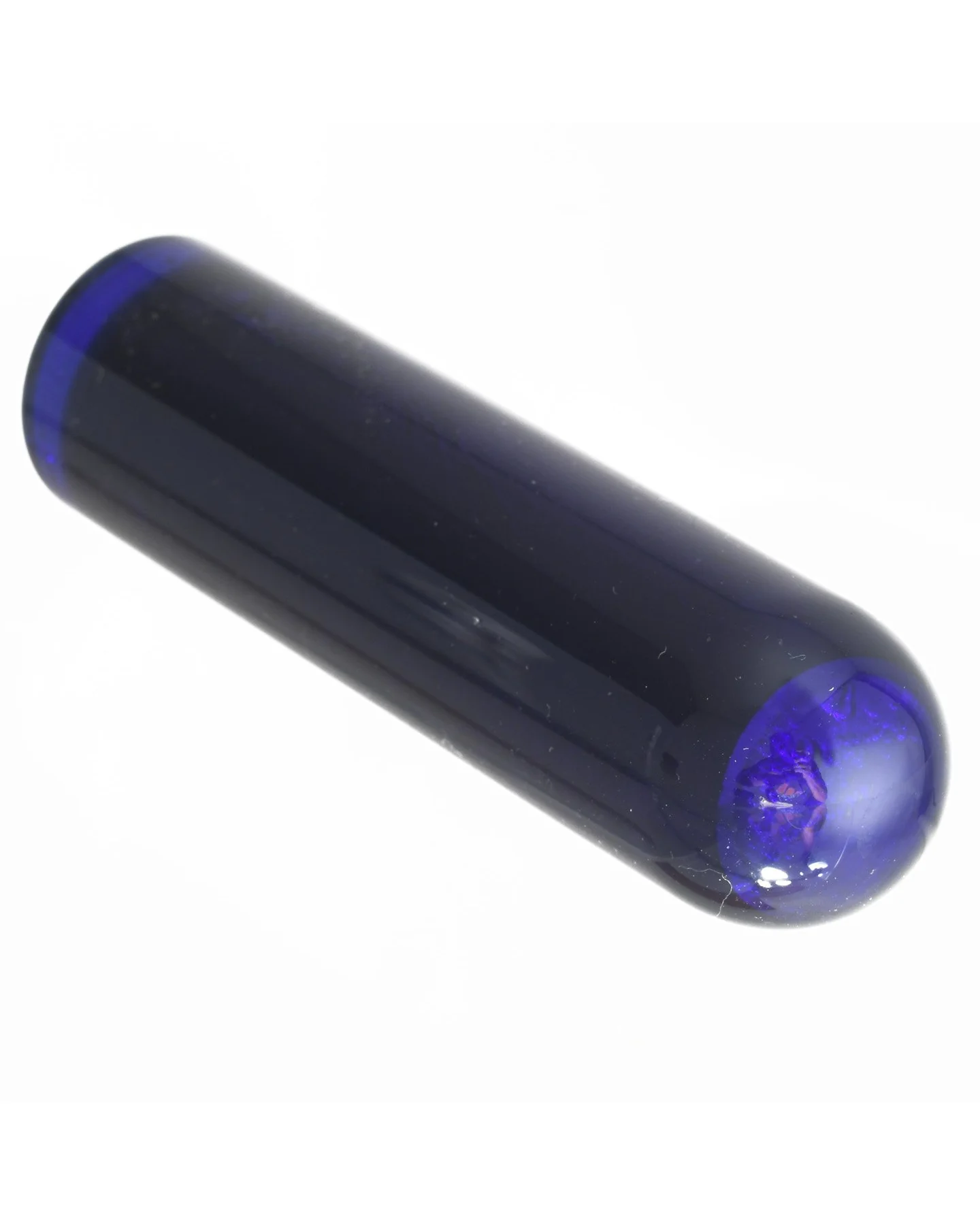 Silica Sound 113 Brass N' Glass Bar Slide, Cobalt Blue