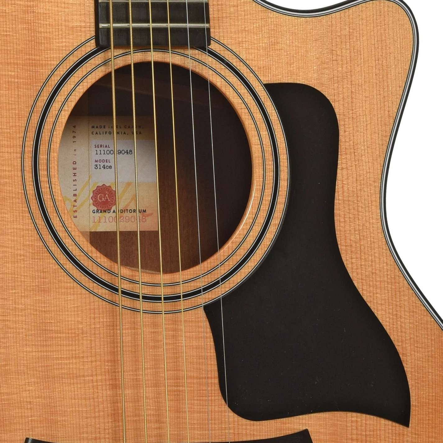 Taylor 314ce Acoustic-Electric Guitar (2019) - Image 6