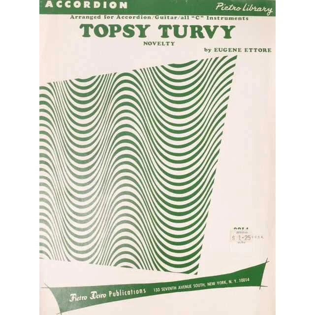 Topsy Turvy by Eugene Ettore, Accordion Arrangement
