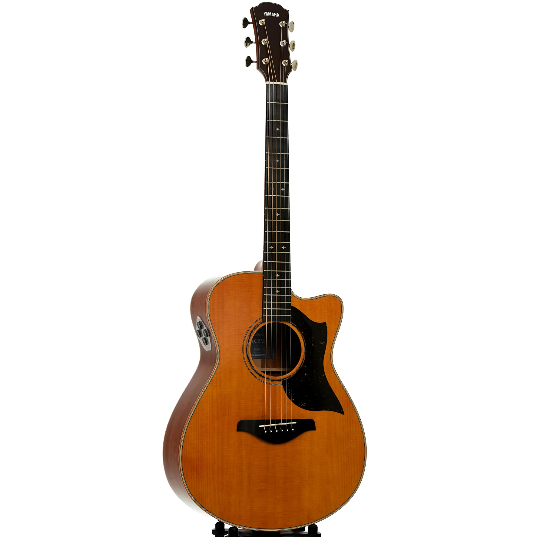 Yamaha AC5M ARE Concert Cutaway Acoustic-Electric Guitar (2024) - Image 3